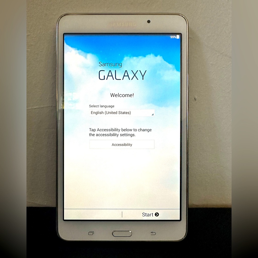 Samsung Galaxy Tab 4, White